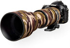 easyCover Lens Oak for Sigma 150-600mm f/5-6.3 DG OS HSM C Brown Camouflage