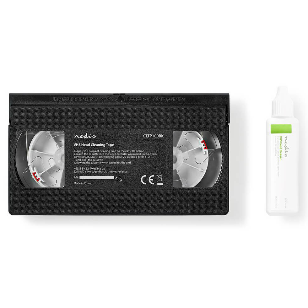 Nedis Cleaning cassette for VHS heads