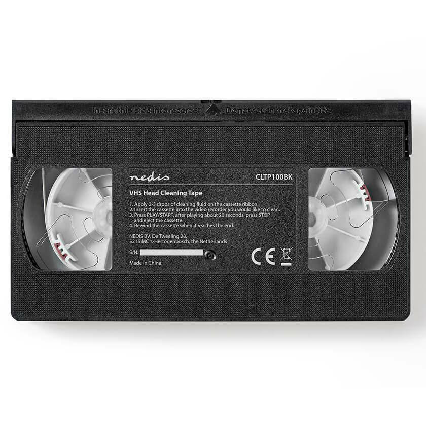 Nedis Cleaning cassette for VHS heads