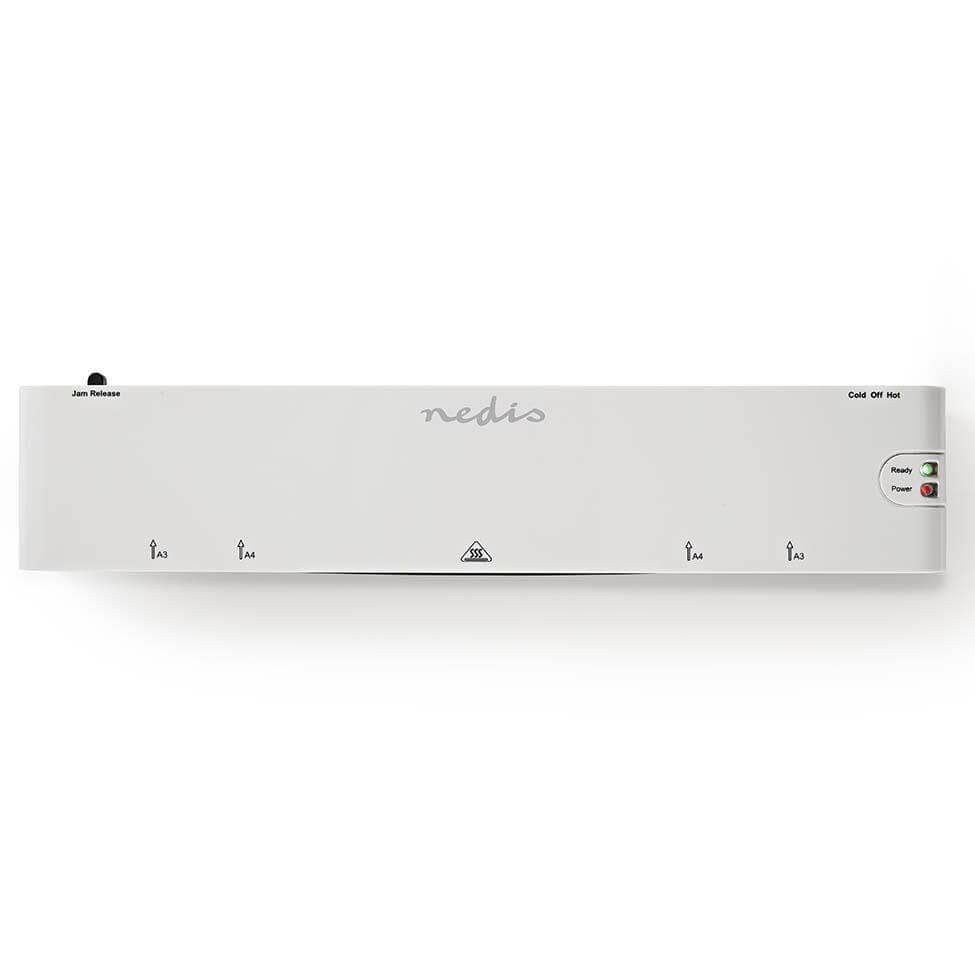 Nedis Laminating machine hot & cold, A3, 300mm / min