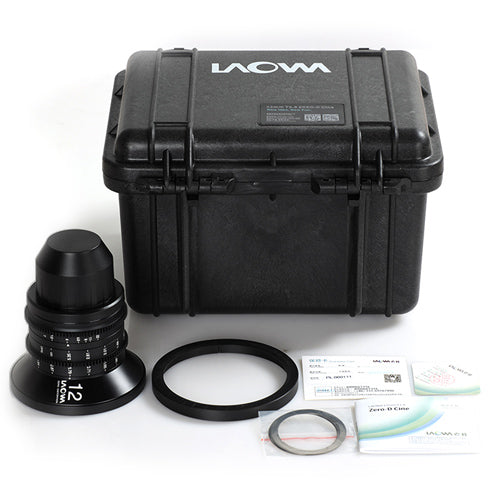 Laowa 12mm t/2.9 ZERO-D Cine Lens for the Canon EF Mount