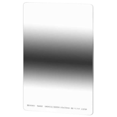 Benro Master Glass Filter 100x150mm Centre-edged GND4 (0.6)