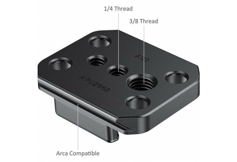 SmallRig buckle adapter with Arca quick release plate for GoPro cameras APU2668