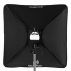 Godox S2 type Bracket Bowens + Softbox 60x60cm + Grid