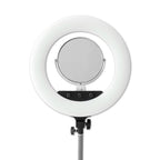 Caruba RGB Round Vlogger 18-inch LED set with pink bag
