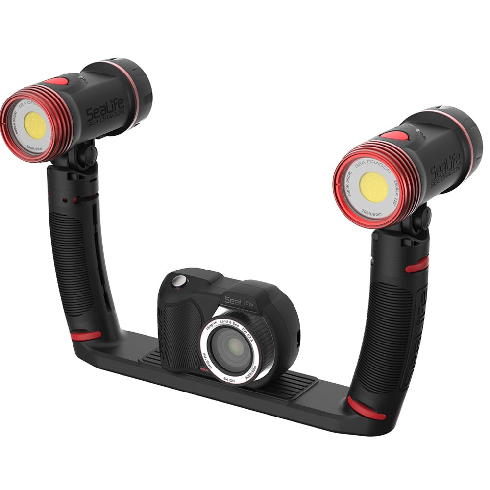 SeaLife Micro 3.0 64 GB Underwater Camera Pro DUO5000 (2x 2500) Light Set
