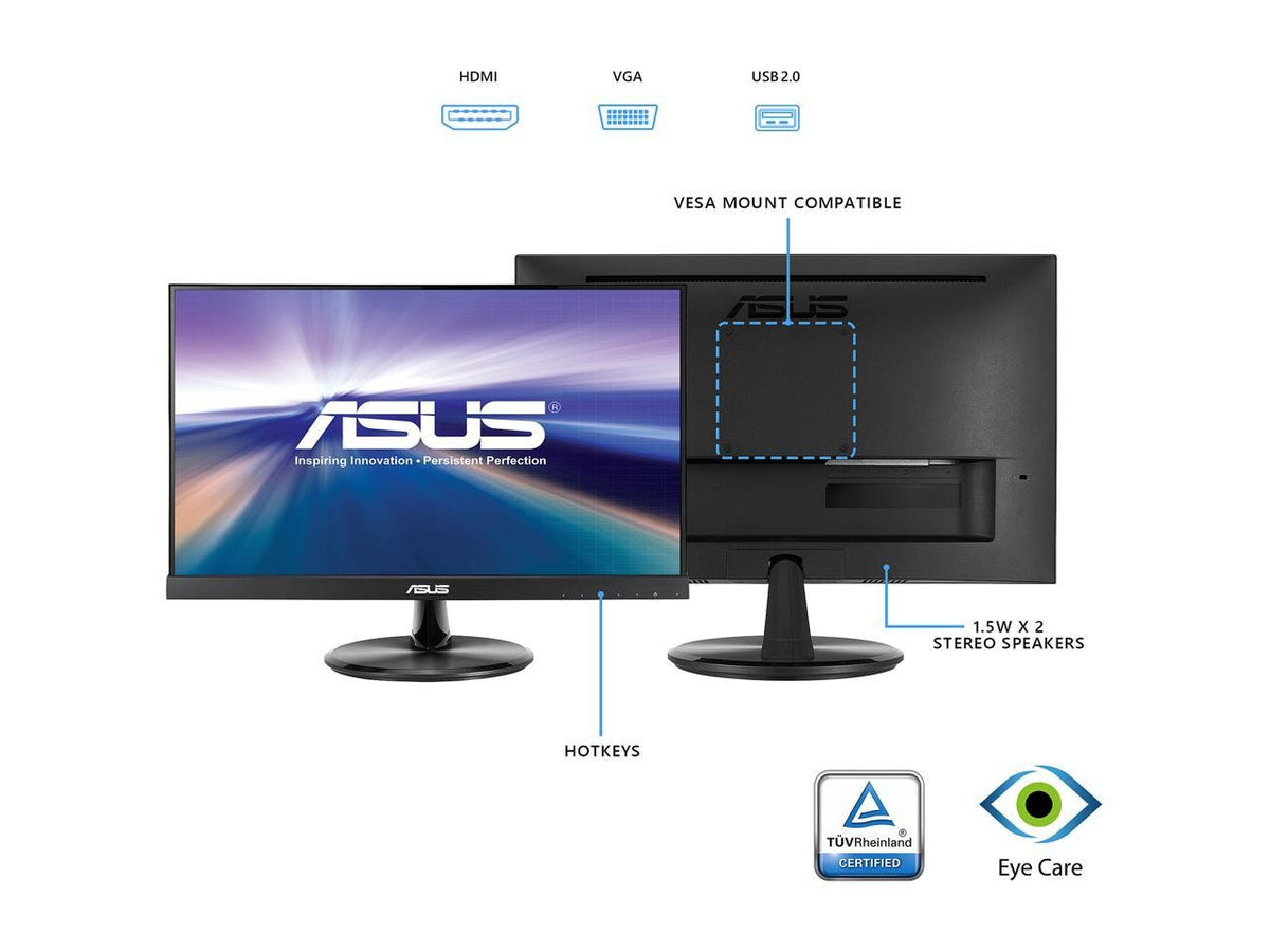 ASUS VT229H 21.5" 10-point Touch Monitor