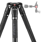 Manfrotto MVK504XTWINGA 504X Video head + aluminium Twin Leg GS tripod kit