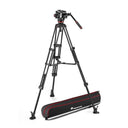 Manfrotto MVK504XTWINFA 504X Video head + aluminium Fast Twin Leg tripod kit
