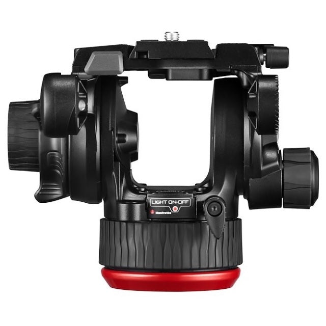 Manfrotto MVK504XTWINFA 504X Video head + aluminium Fast Twin Leg tripod kit