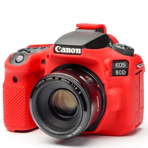 easyCover Body Cover for Canon 90D Red