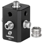 Leofoto CF-7 universal conversion adapter UNC 1/4" screw*5
