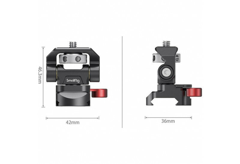 SmallRig Swivel and Tilt Adjustable Monitor Mount with NATO Clamp Mount 2906
