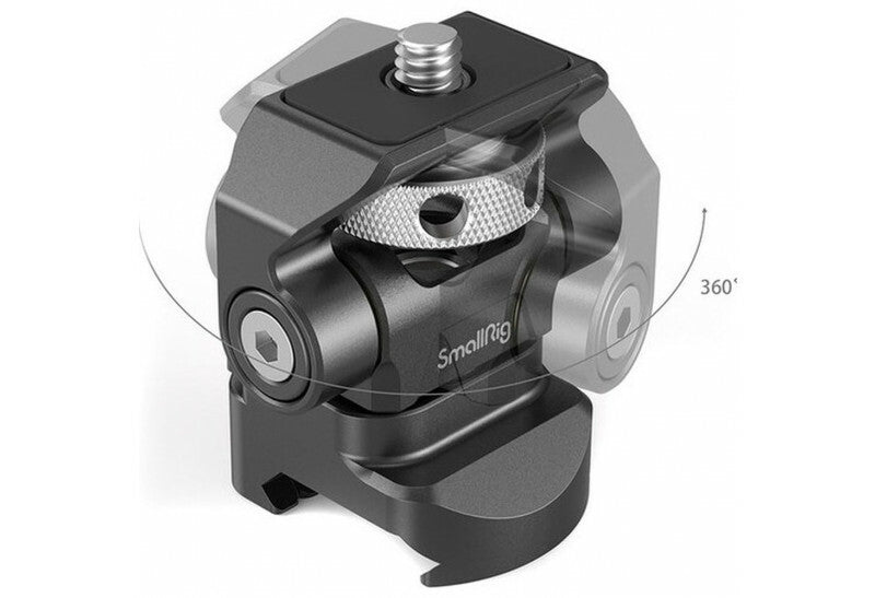 SmallRig Swivel and Tilt Adjustable Monitor Mount with NATO Clamp Mount 2906