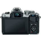 Olympus OM-D E-M10 Mark IV System Camera in silver + 14-42mm EZ Lens in silver