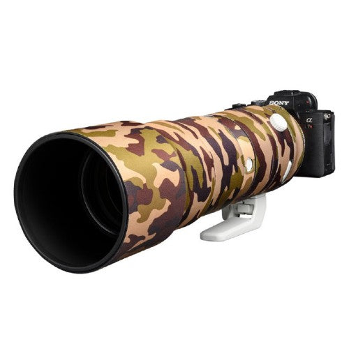 easyCover Lens Oak for Sony FE 200-600 F5.6-6.3 G OSS Brown Camouflage