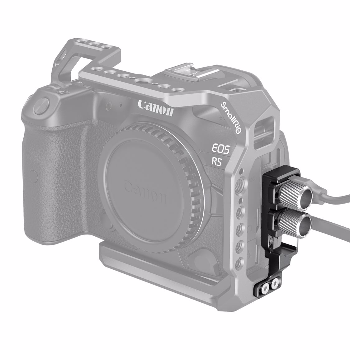 SmallRig 2981 HDMI and USB-Cable Clamp for the EOS R5 and R6 Cage