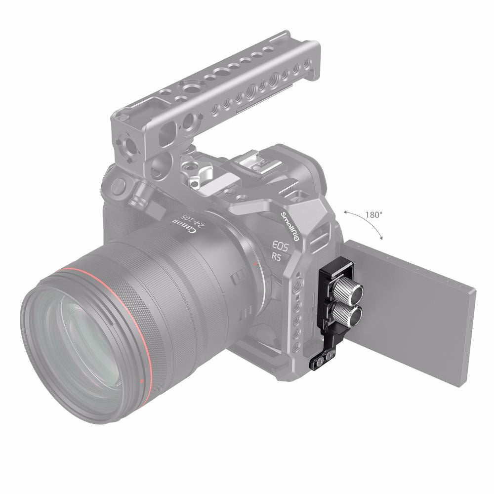 SmallRig 2981 HDMI and USB-Cable Clamp for the EOS R5 and R6 Cage