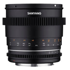 Samyang VDSLR 85mm T1.5 MK2 Canon EF