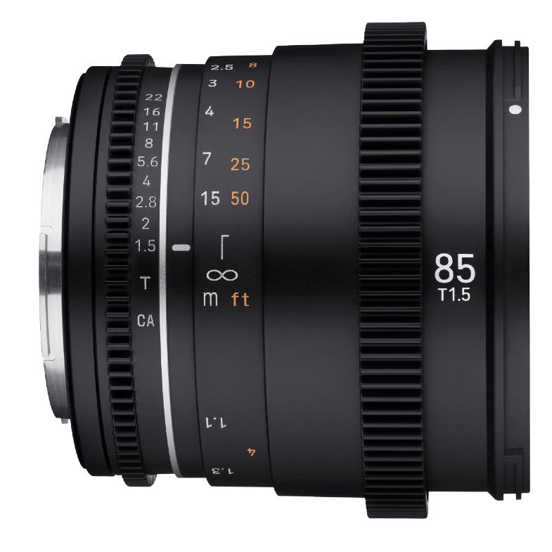 Samyang VDSLR 85mm T1.5 MK2 Canon EF