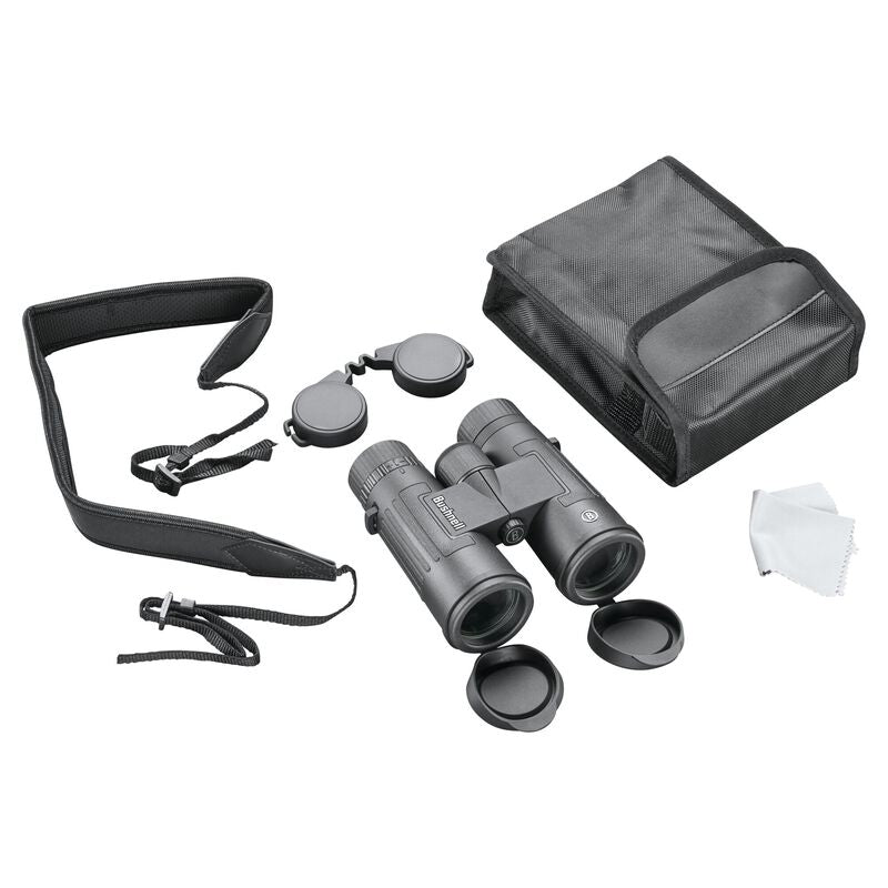 Bushnell Legend Binoculars 10x42 Roof Prism in the colour Black, FMC