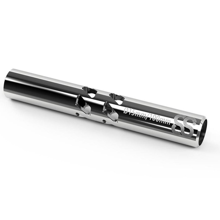 8Sinn 10cm 15MM Stainless Steel Rod 1pc