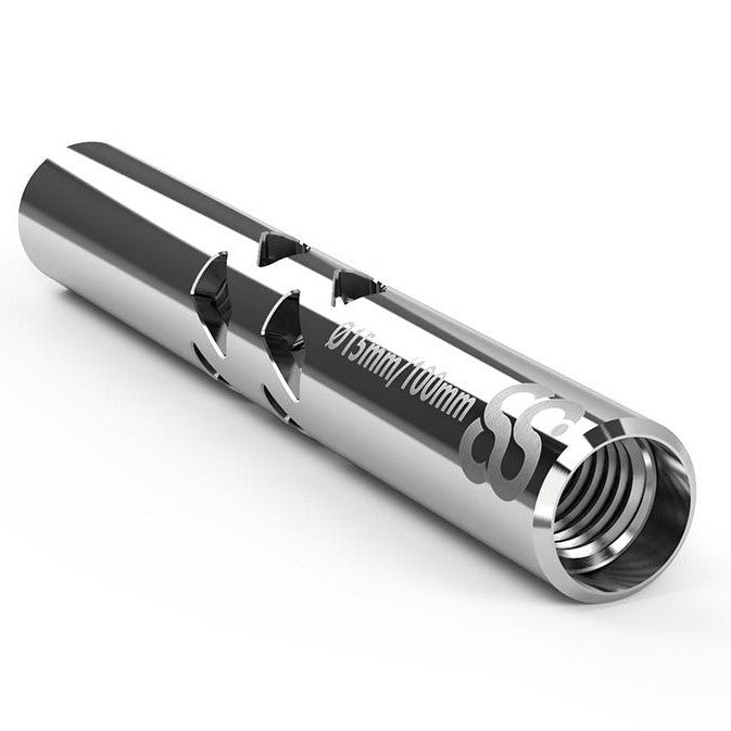 8Sinn 10cm 15MM Stainless Steel Rod 1pc