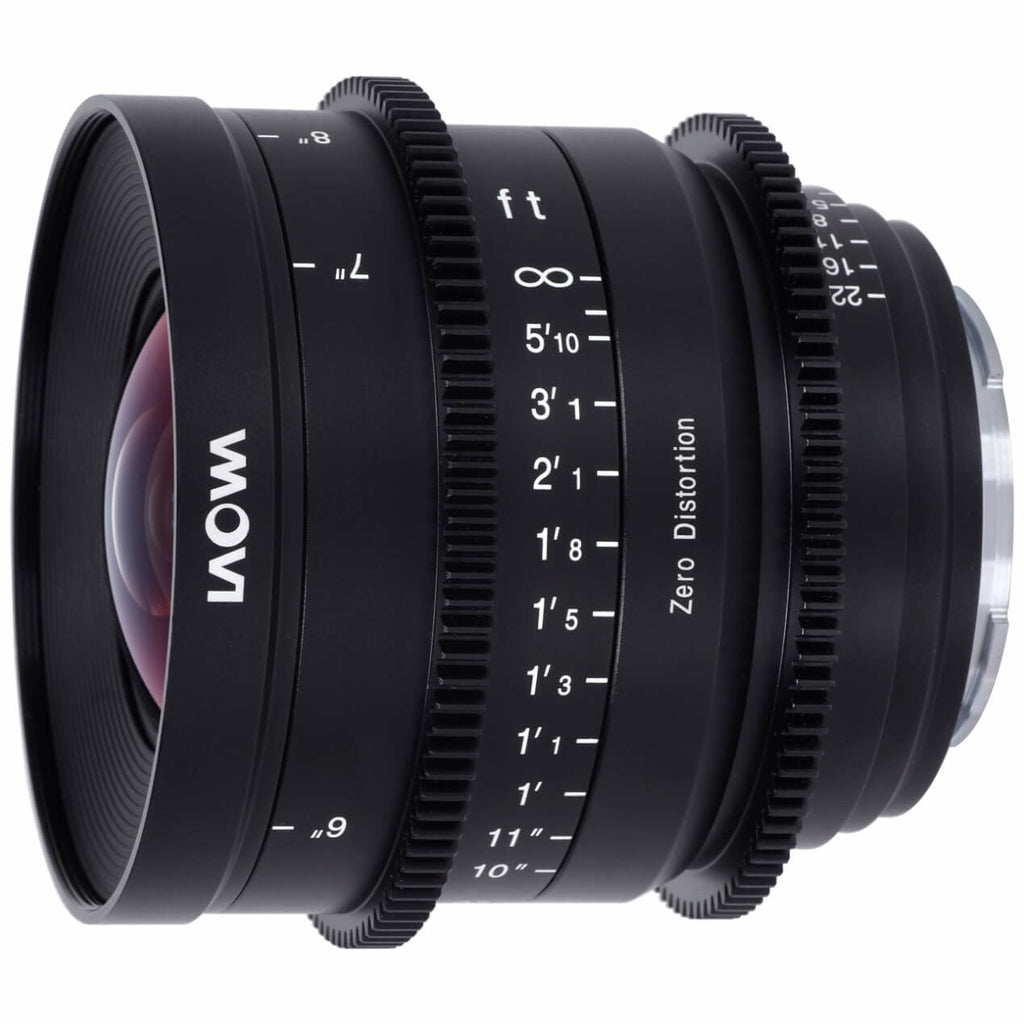 Laowa 15mm t/2.1 ZERO-D Cine Lens - Sony FE