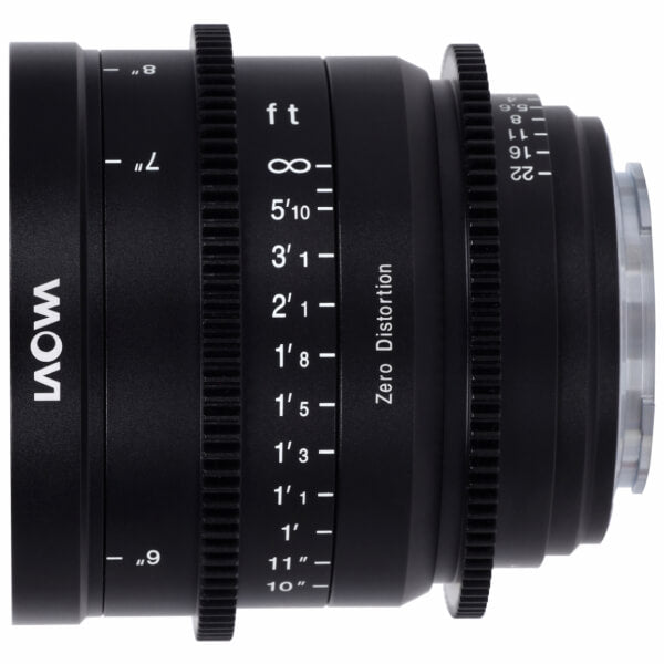 Laowa 15mm t/2.1 ZERO-D Cine Lens - Sony FE