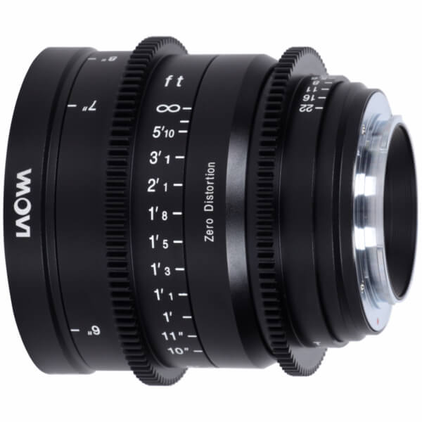 Laowa 15mm t/2.1 ZERO-D Cine Lens - Sony FE