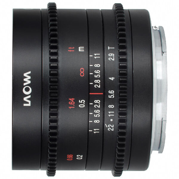 Laowa 9mm t/2.9 ZERO-D Cine Lens - Sony FE