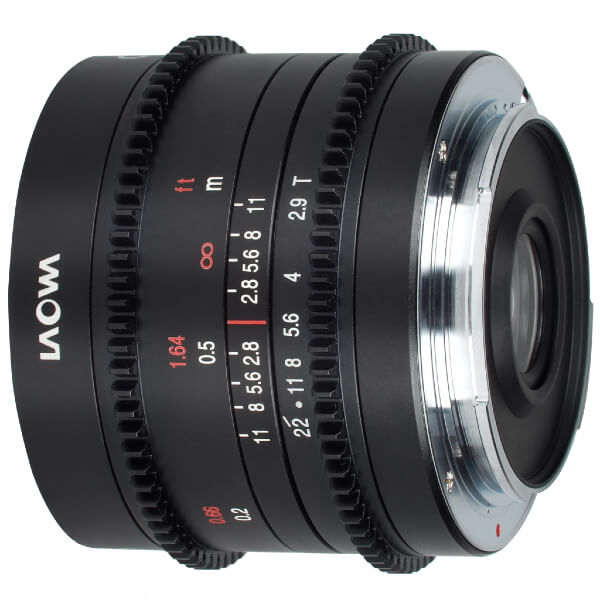 Laowa 9mm t/2.9 ZERO-D Cine Lens - Sony FE