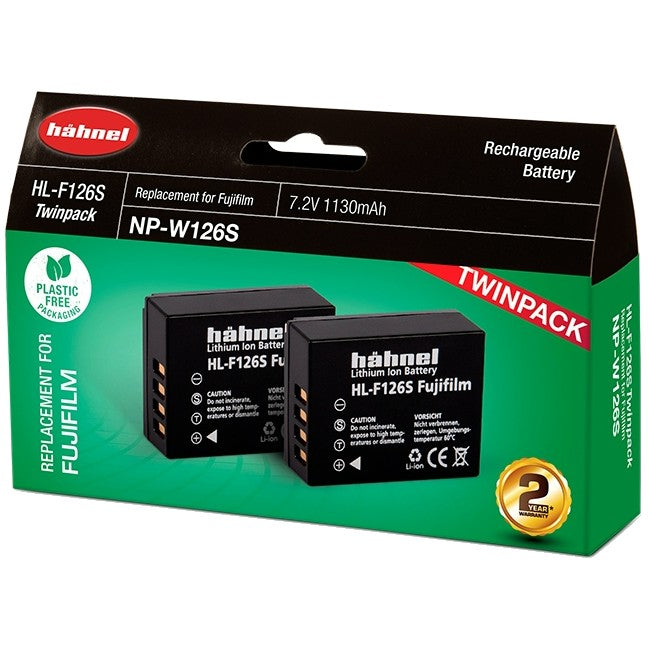 Hahnel HL-F126s Twin Pack - Fujifilm NP-W126S