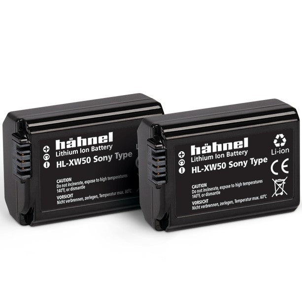 Hähnel HL-XW50 Twin Pack - Sony NP-FW50