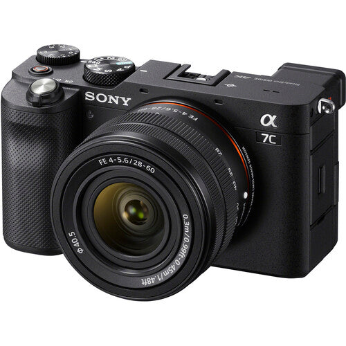 Sony A7C Black Edition + FE 28-60mm F4-5.6 Zoom Lens (ILCE7CLB.CEC)