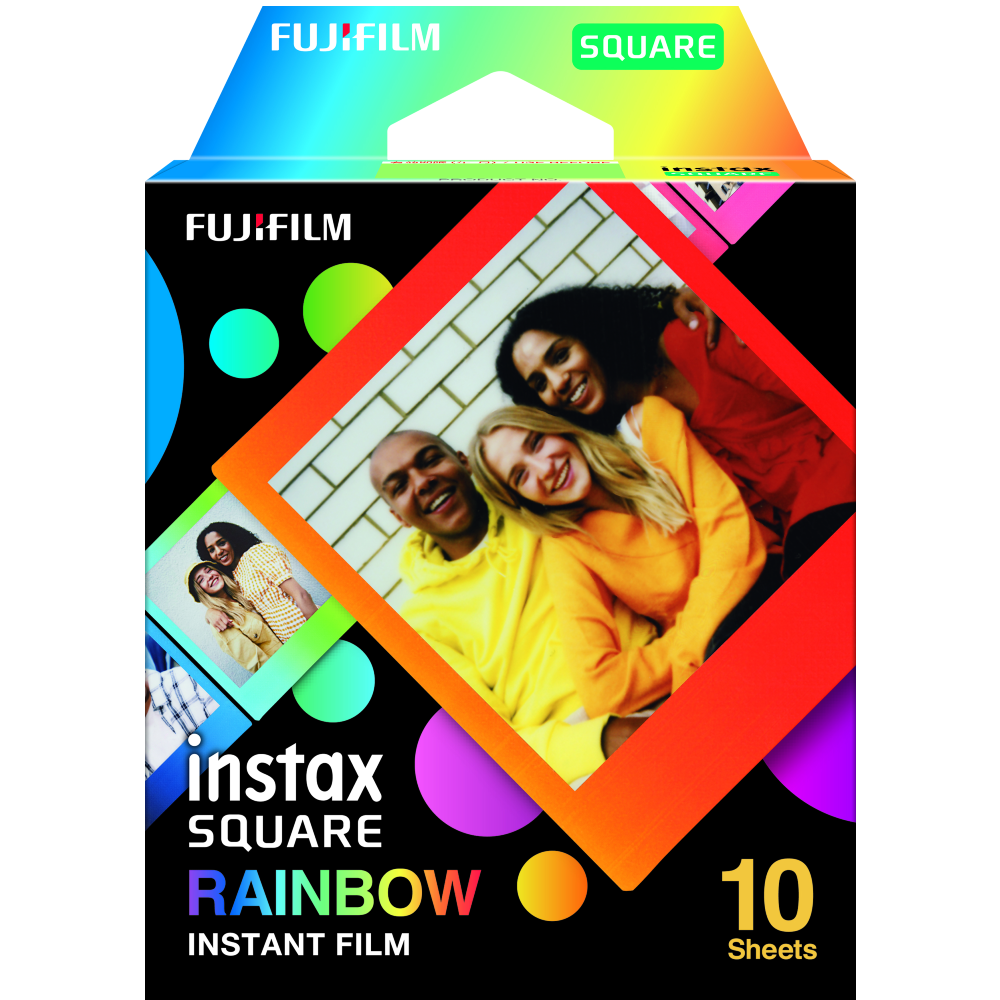 Fujifilm INSTAX SQUARE 10 Film Rainbow