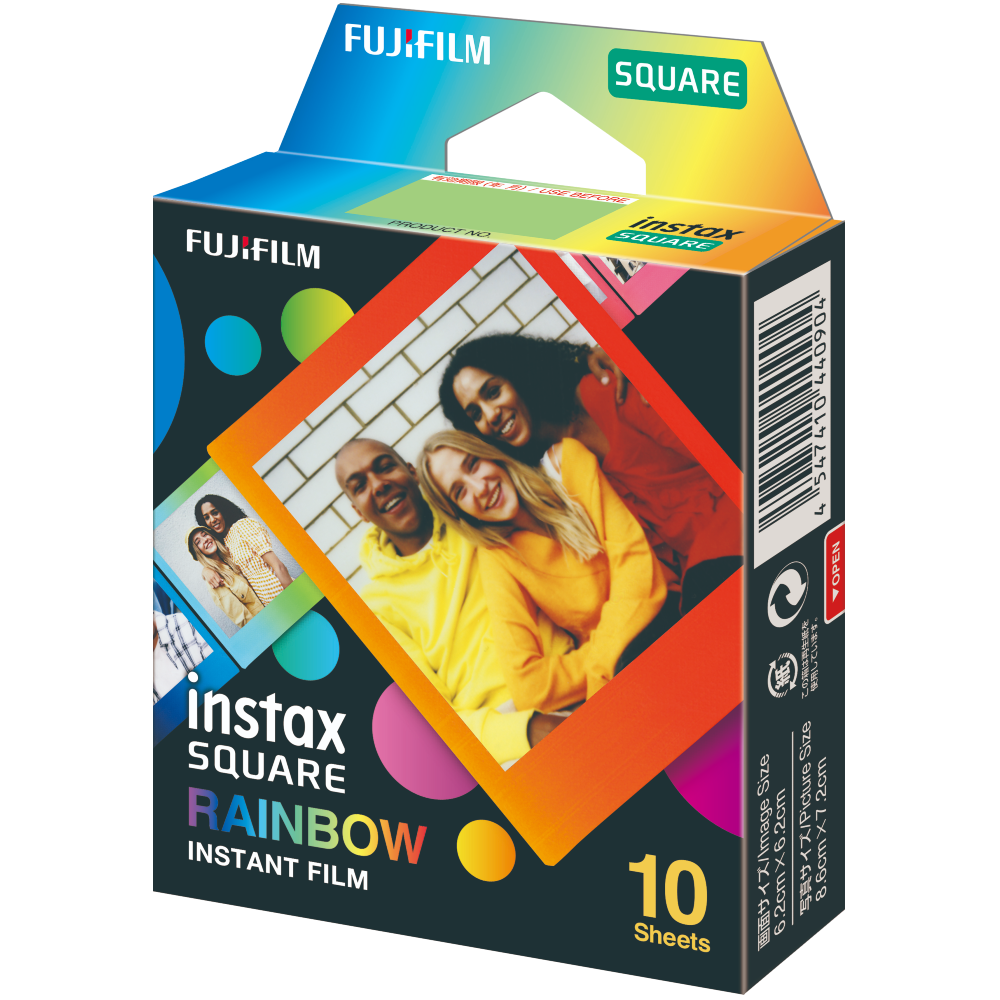 Fujifilm INSTAX SQUARE 10 Film Rainbow