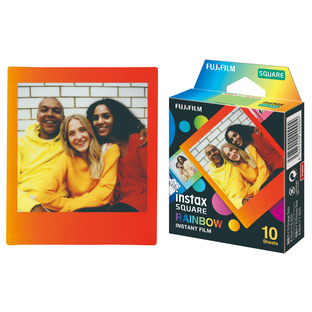 Fujifilm INSTAX SQUARE 10 Film Rainbow