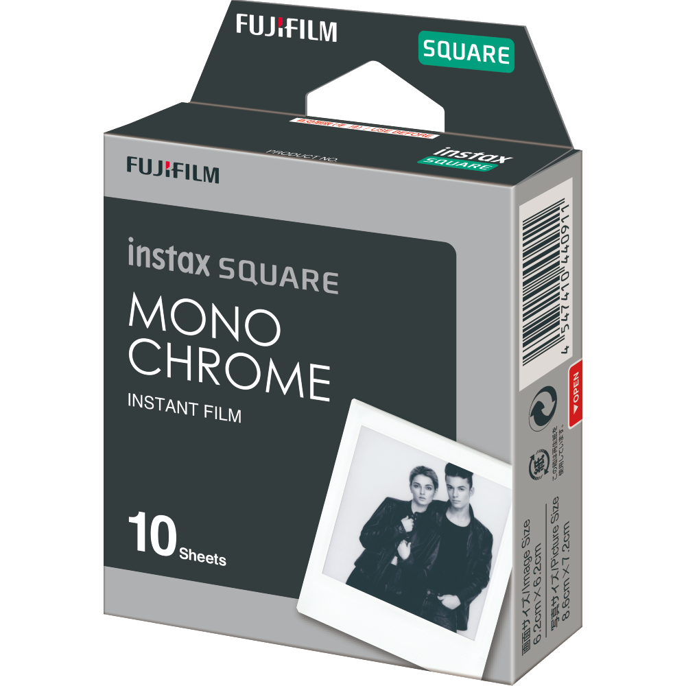 Fujifilm INSTAX SQUARE 10 Film Monochrome