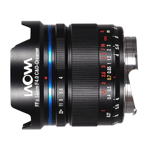 Laowa 14mm f/4 FF RL Zero-D – Leica M (Silver)