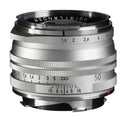 Voigtländer Nokton 50mm f/1.5 II M.C. Leica M Mount silver
