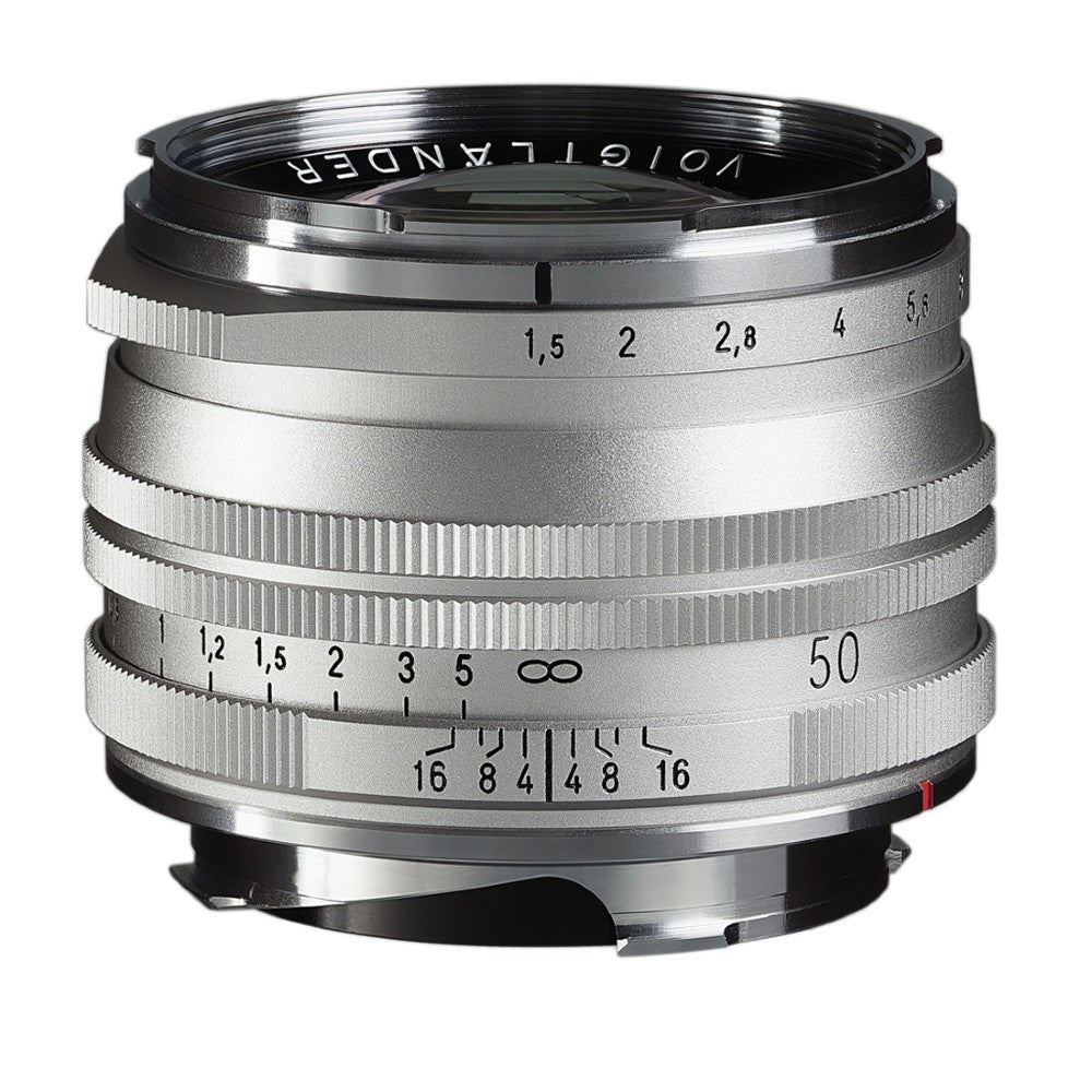 Voigtländer Nokton 50mm f/1.5 II M.C. Leica M Mount silver