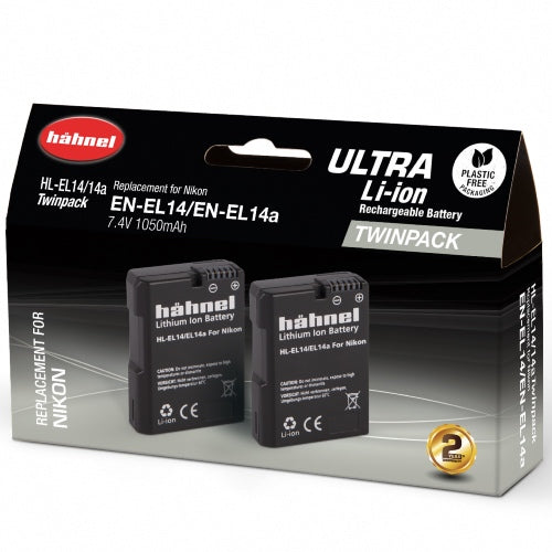 Hahnel EL14/EL14a Ultra - Nikon AND-EL14/EL14a Twin Pack