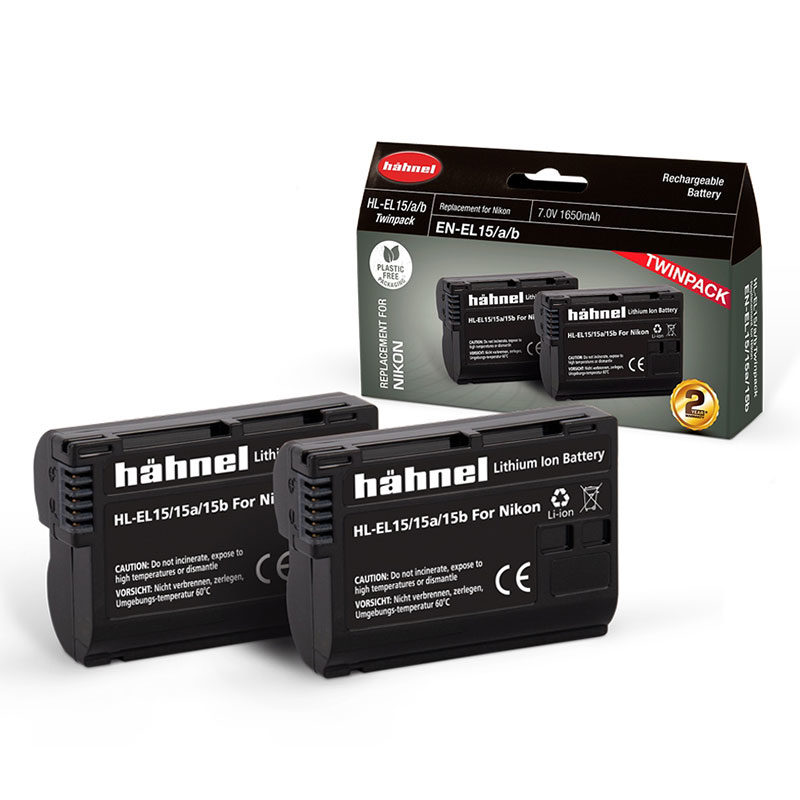 Hähnel HL-EL15A/B Ultra Twin Pack - Nikon