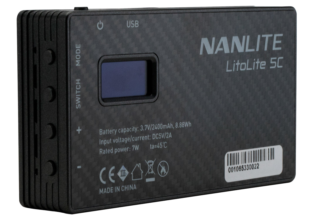 Nanlite LitoLite 5C incl. Battery