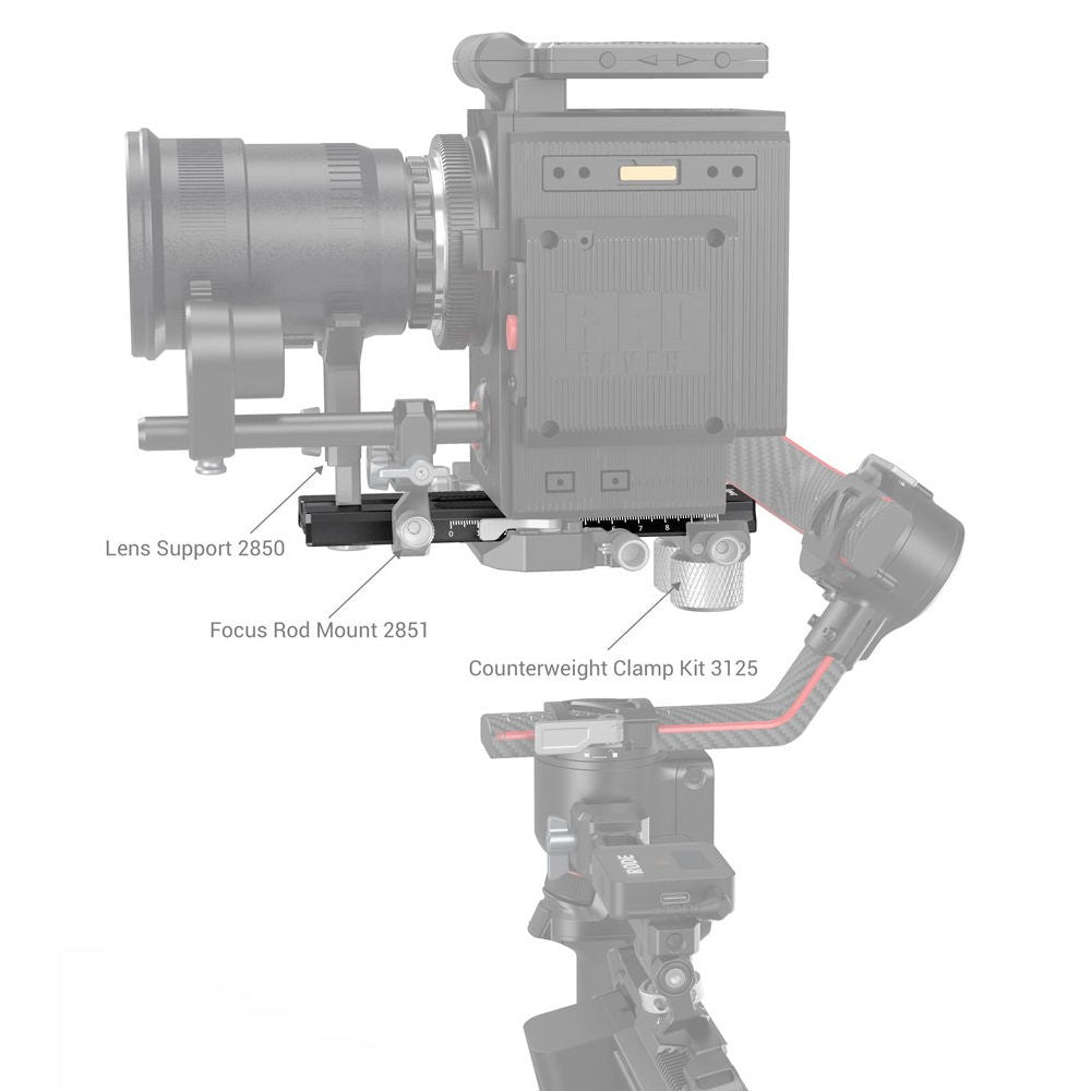 SmallRig DJI RS 2 extended quick release plate 3031