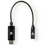 Nedis USB-C Male - 3.5mm Female 0.15 m Black