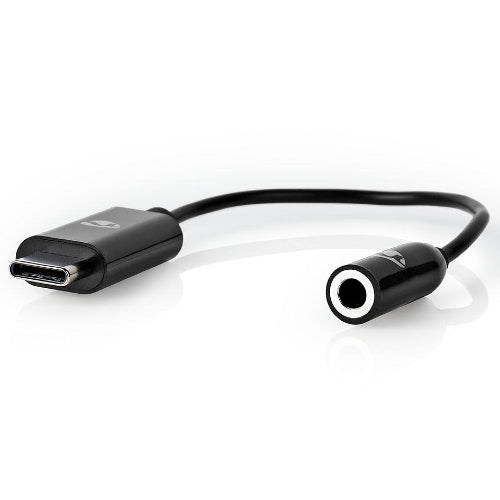 Nedis USB-C Male - 3.5mm Female 0.15 m Black