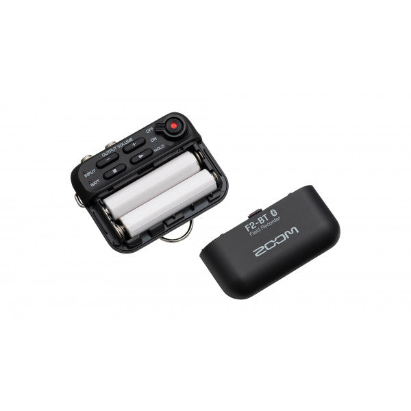 Zoom F2-BT portable recorder with Lavalier microphone with built-in Bluetooth control