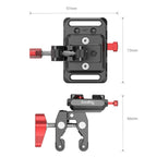 SmallRig 2989 Mini V Mount Battery Plate with Crab-Shaped Clamp